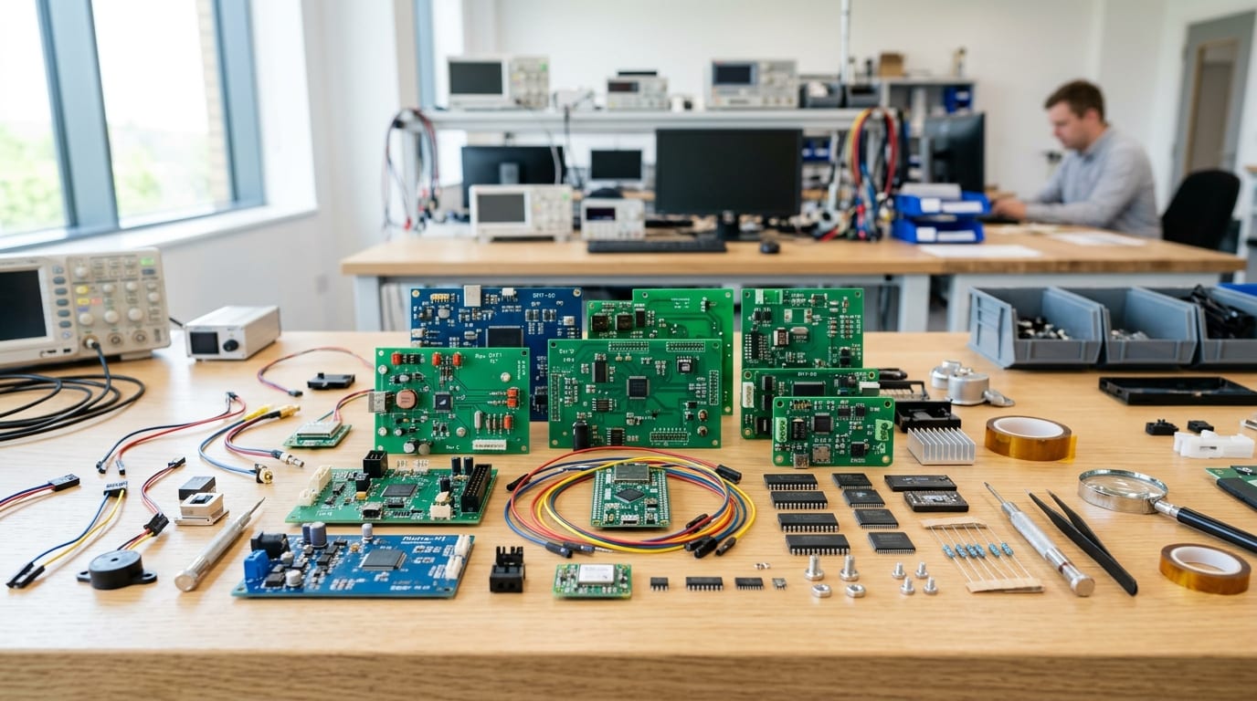 Electronic components and products arranged for secure destruction